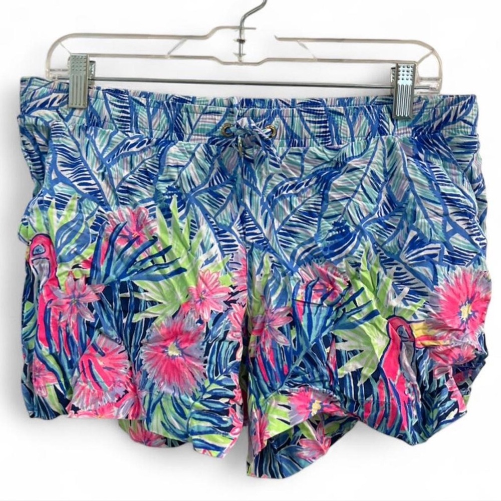 Lilly Pulitzer Katia Tropical Print Pull On Shorts